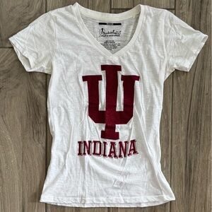 Indiana University Women's V-Neck T-Shirt